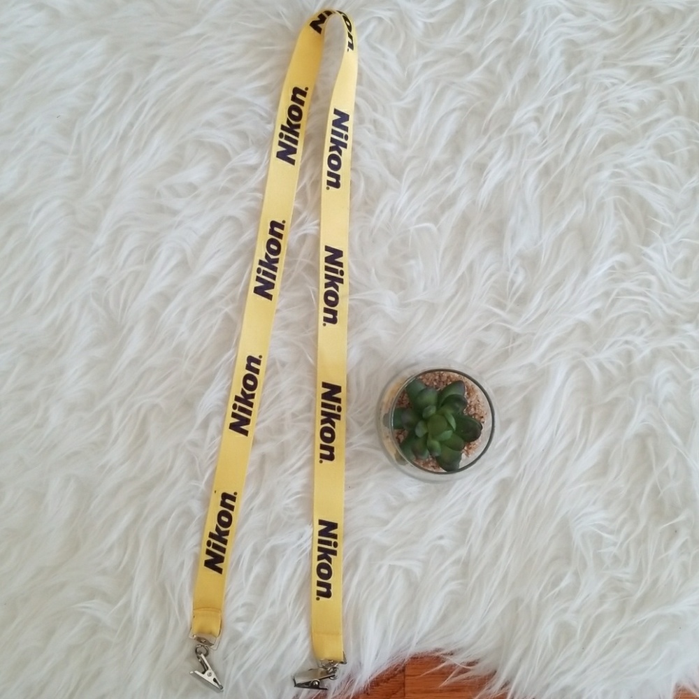 Nikon Yellow Lanyard